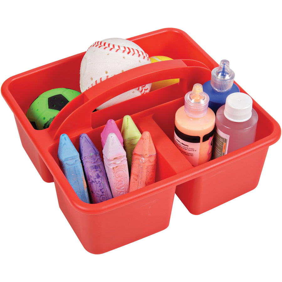 Deflecto Antimicrobial Kids Storage Caddy (39505RED)