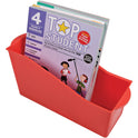 Deflecto Antimicrobial Kids Book Bin (39508RED)