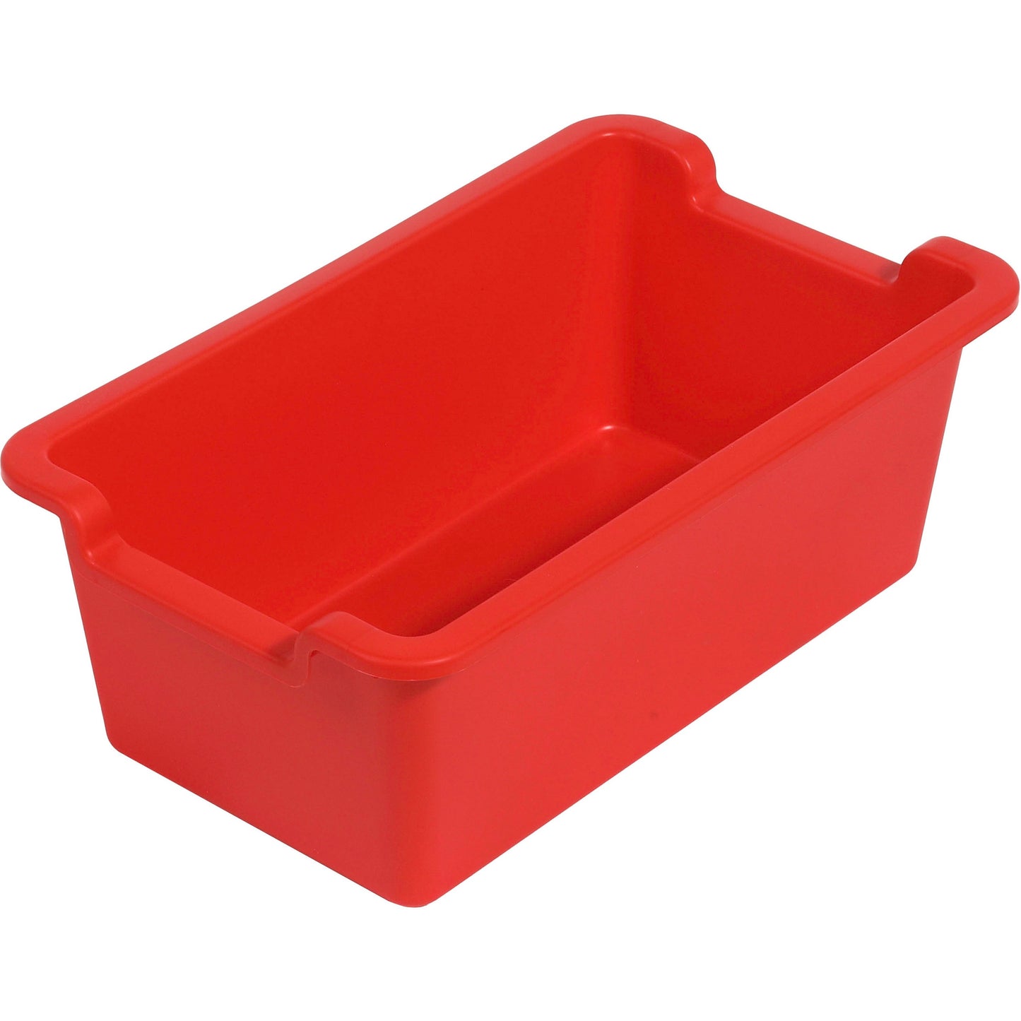 Deflecto Antimicrobial Rectangular Storage Bin (39510RED)