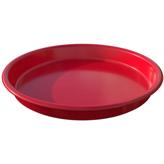 Deflecto Kids Antimicrobial Round Craft Tray (39514RED)