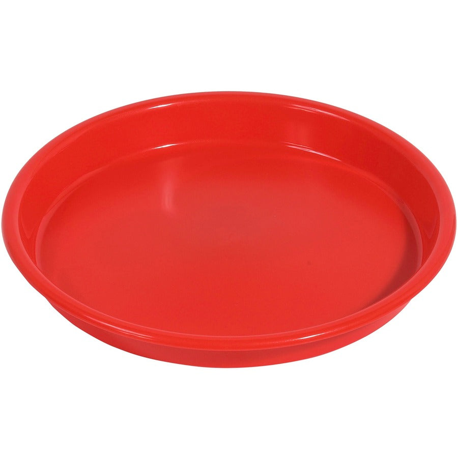 Deflecto Kids Antimicrobial Round Craft Tray (39514RED)