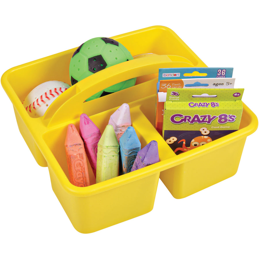 Deflecto Antimicrobial Kids Storage Caddy (39505YEL)