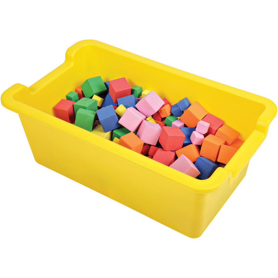 Deflecto Antimicrobial Rectangular Storage Bin (39510YEL)