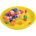 Deflecto Kids Antimicrobial Round Craft Tray (39514YEL)