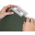  Filing System with 20 Letter Size Hanging File Folders, 24 ProTab 1/3-Cut Tab labels, and 1 eraser (64195)