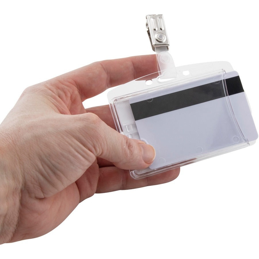 Advantus Plastic ID Card Holders (76130)