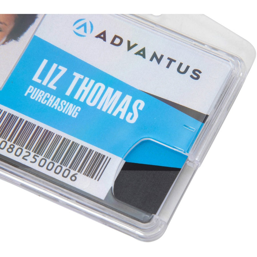 Advantus Plastic ID Card Holders (76130)