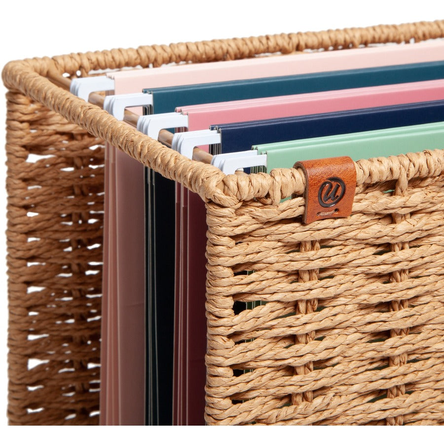 U Brands Woven File Basket (6084U0001)
