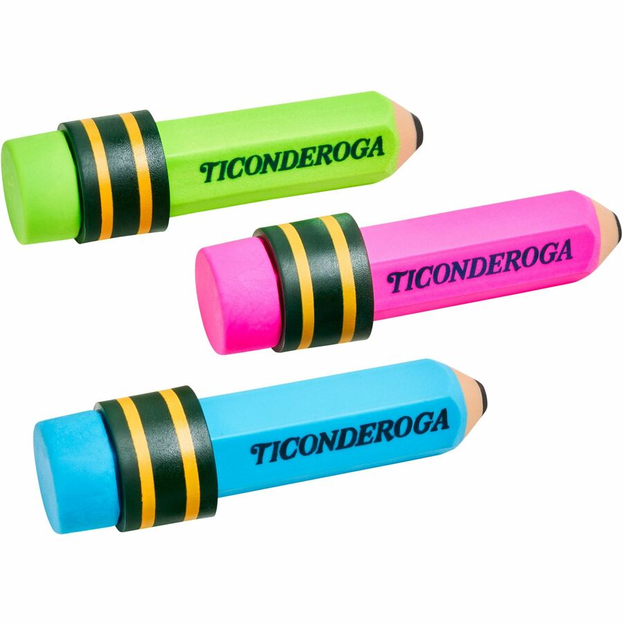 Ticonderoga Pencil-Shaped Erasers (X38963)