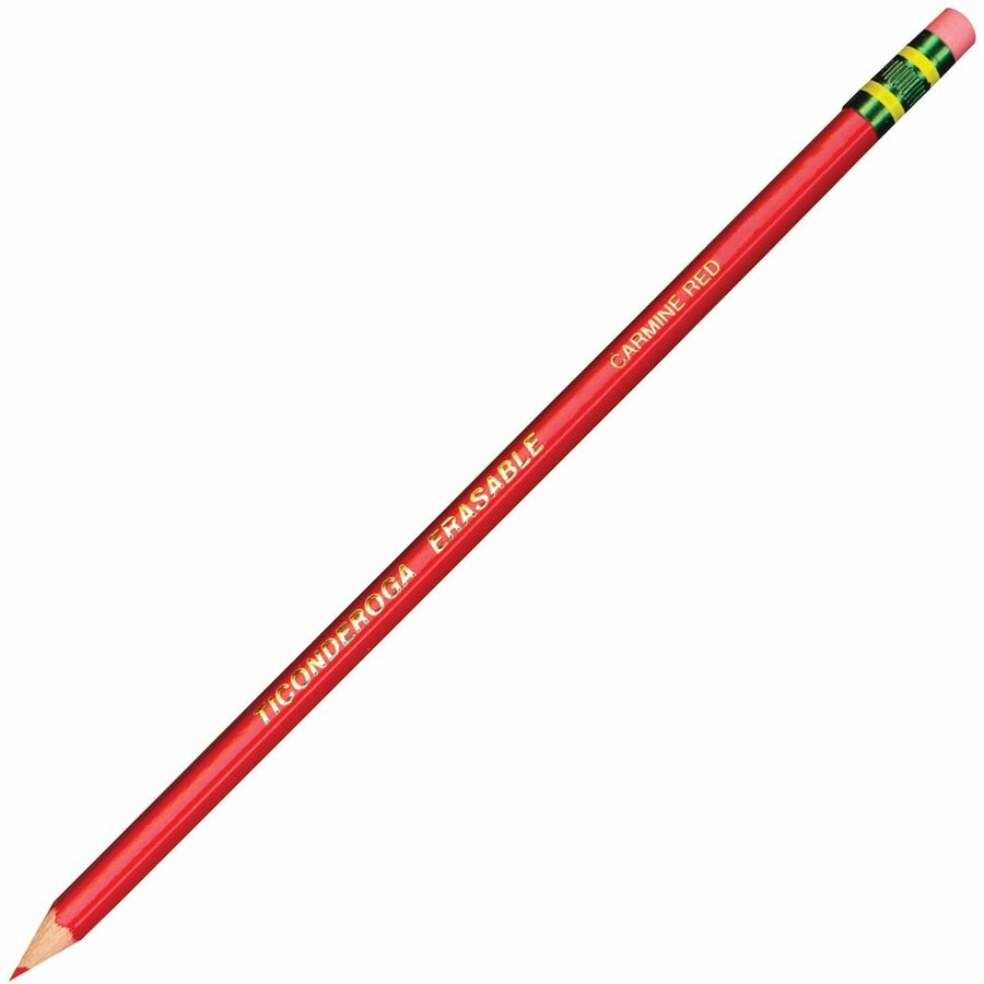 Ticonderoga Erasable Pre-Sharpened Checking Pencils (X13941)