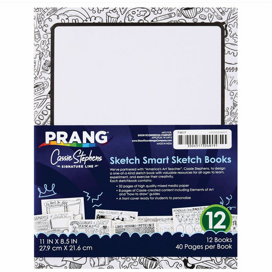 Prang Sketch Smart Sketch Book (P4819)