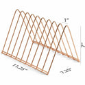 Officemate Triangle Wire Sorter, Rose Gold (93151)