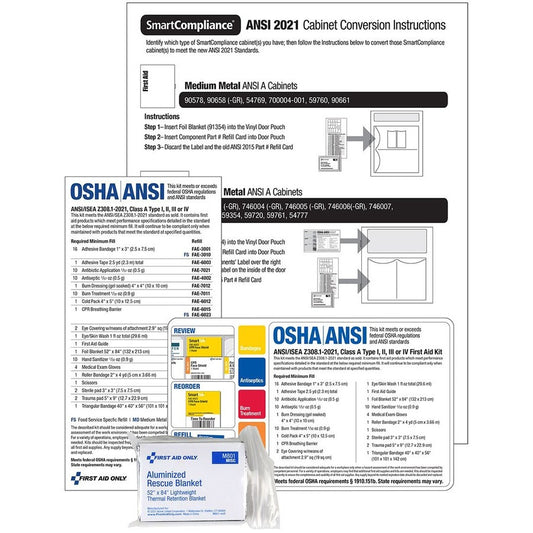 First Aid Only SmartCompliance 2021 Conversion Kit (91365)