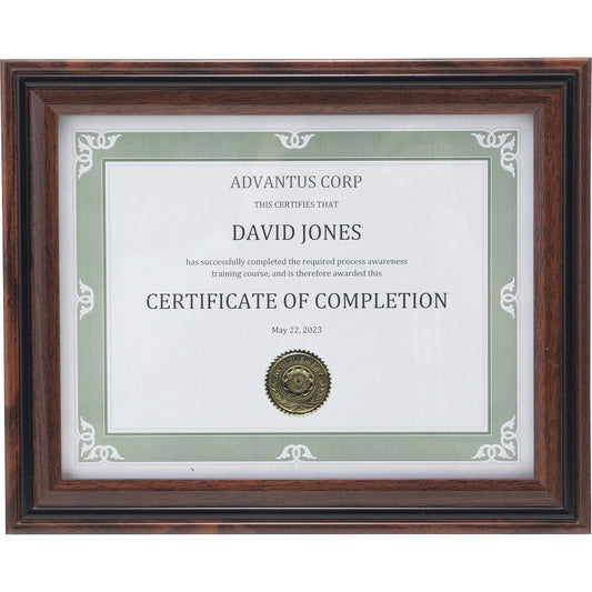 Advantus Certificate Frame (VS4501B811)