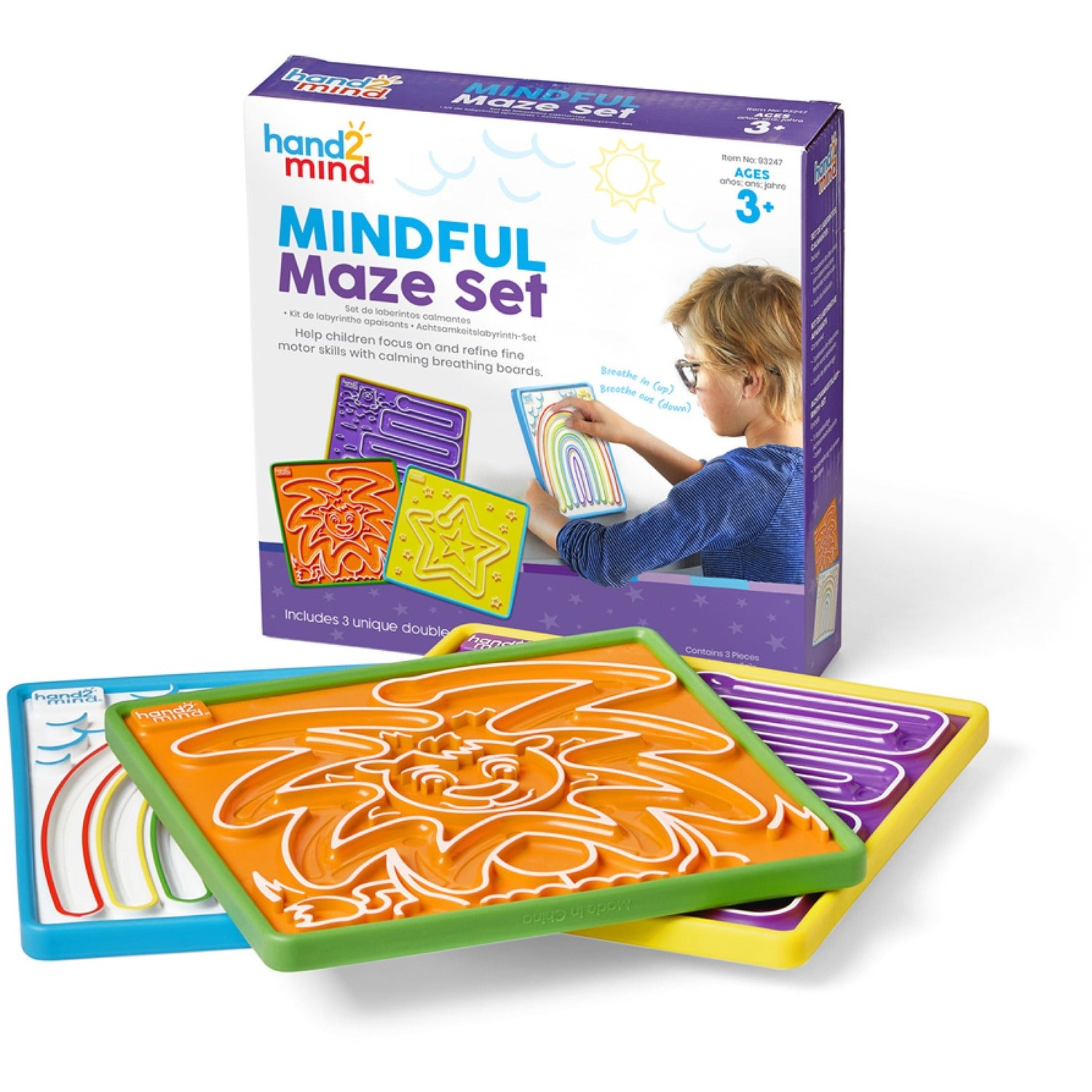 Learning Resources Hand2Mind Mindful Maze Set (93247)