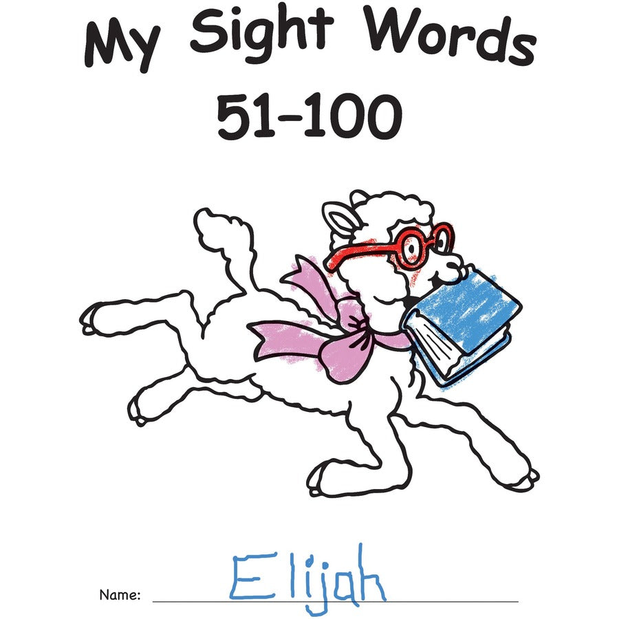 Teacher Created Resources My Own Books Sight Words Pack Printed Book (EP62142)