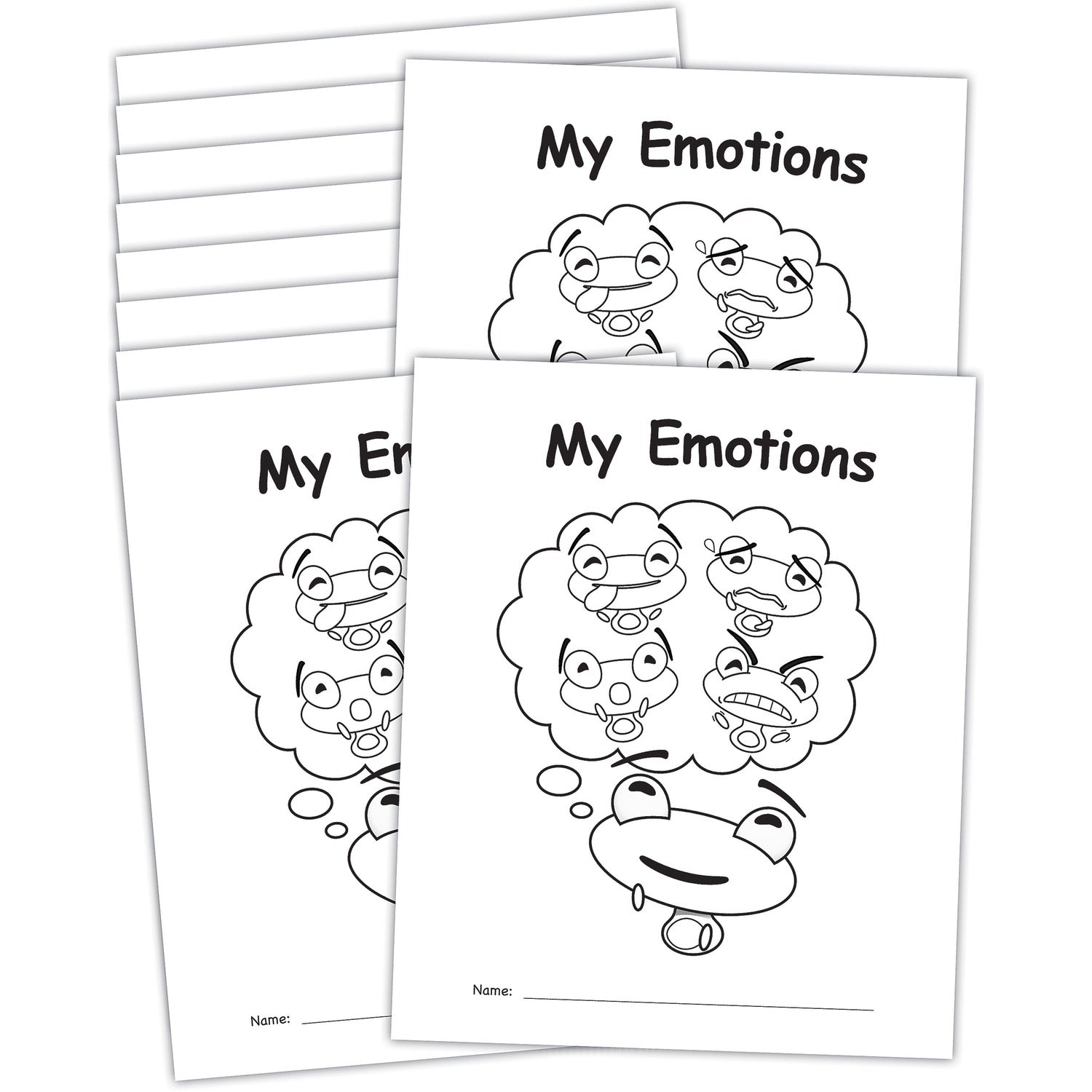 Teacher Created Resources My Own Books: My Emotions Printed Book (EP62148)