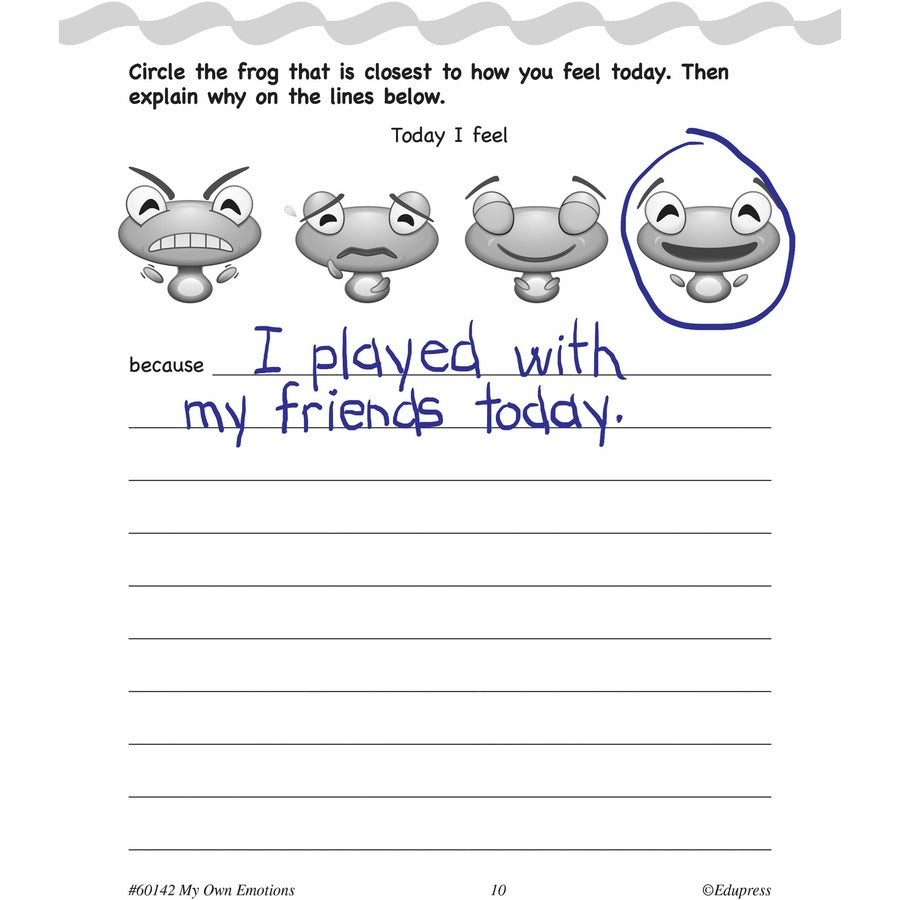 Teacher Created Resources My Own Books: My Emotions Printed Book (EP62148)