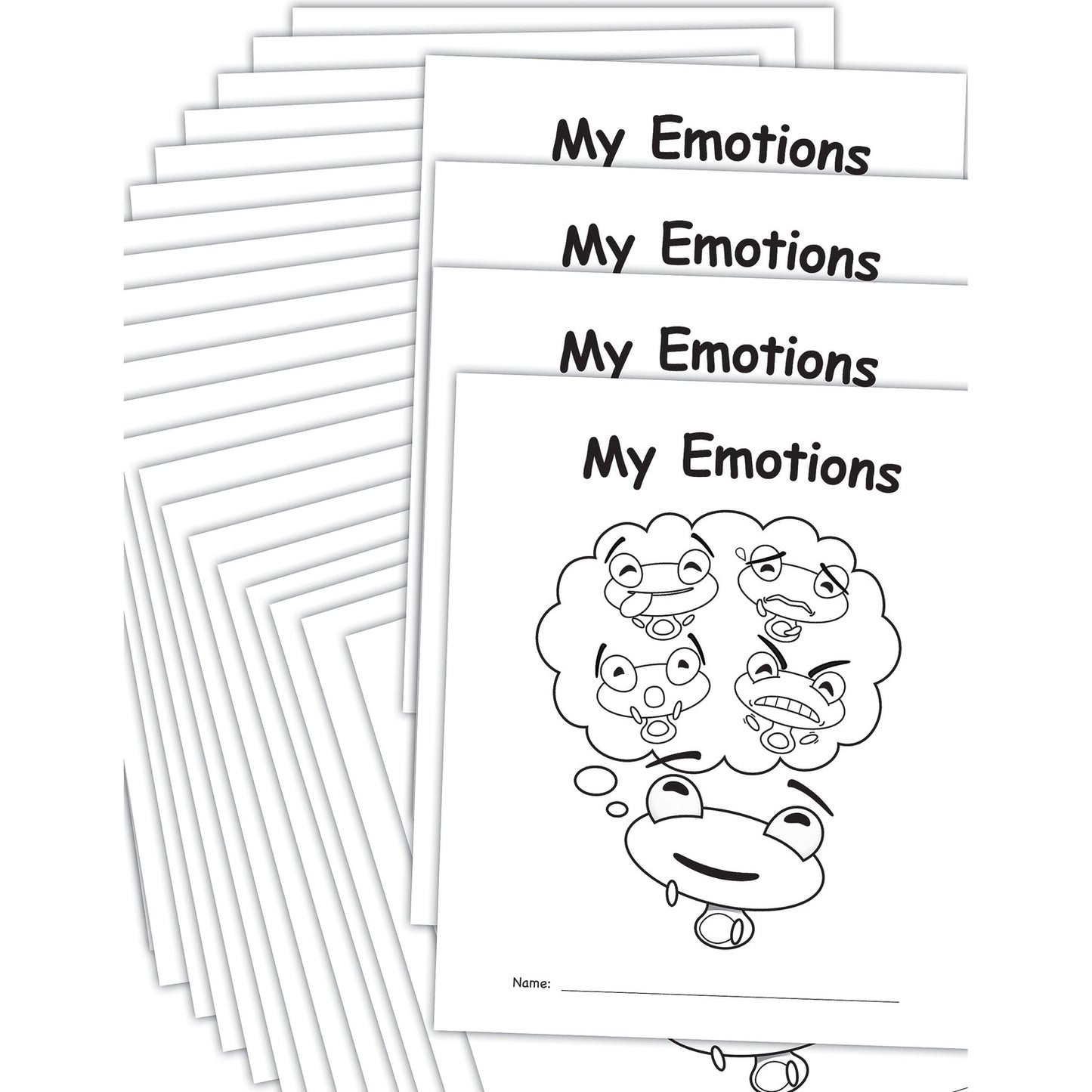 Teacher Created Resources My Own Books: My Emotions Printed Book (EP62149)