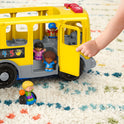 Fisher-Price Little People Toddler Learning Toy, Big Yellow School Bus Musical Push Toy (GLT75)