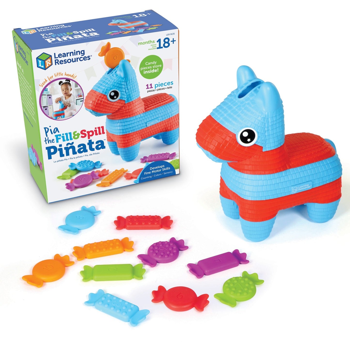 Learning Resources Pia the Fill & Spill Pinata (LER9135)