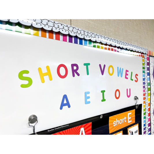 Teacher Created Resources Colorful Magnetic Letters (77570)