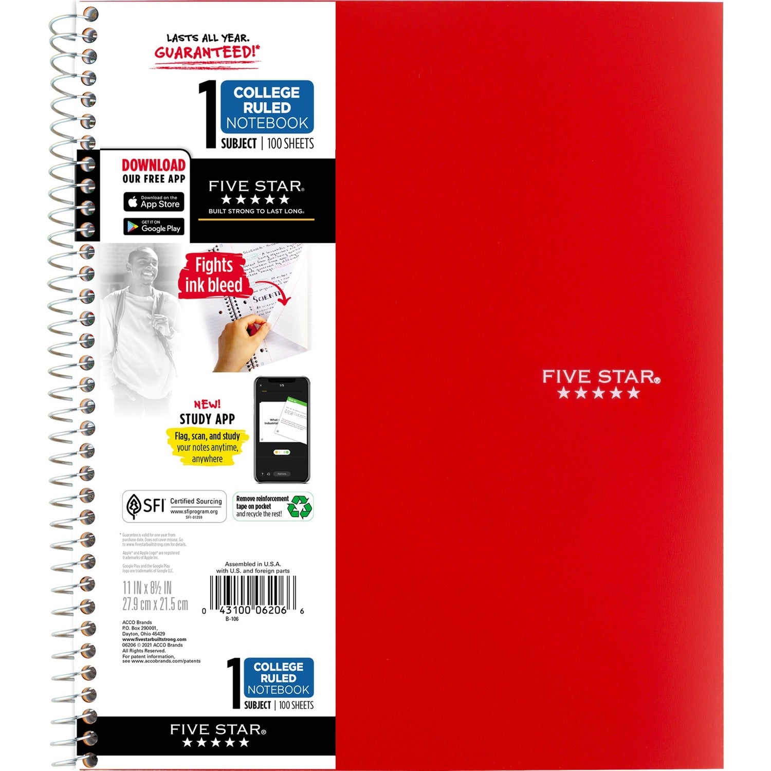 Acco Five Star Wirebound Notebook (820002CK1)