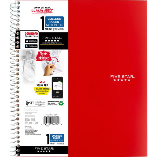 Acco Five Star Wirebound Notebook (820002CK1)