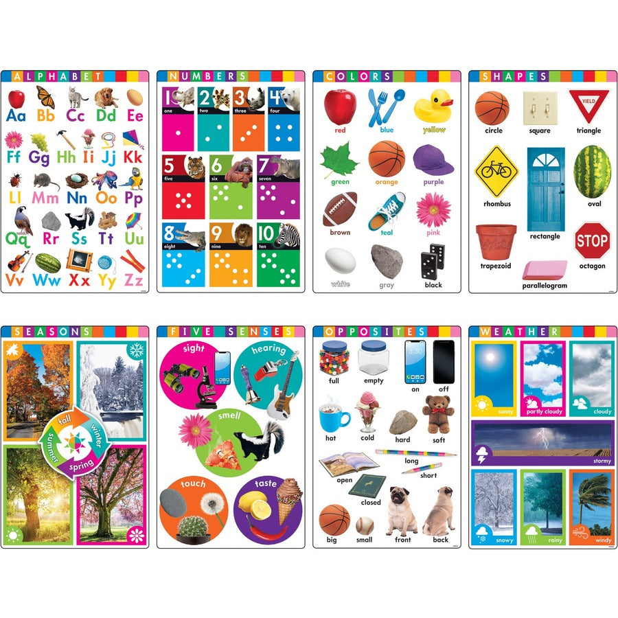 Trend Early Fundamental Skills Learning Posters (T19010)