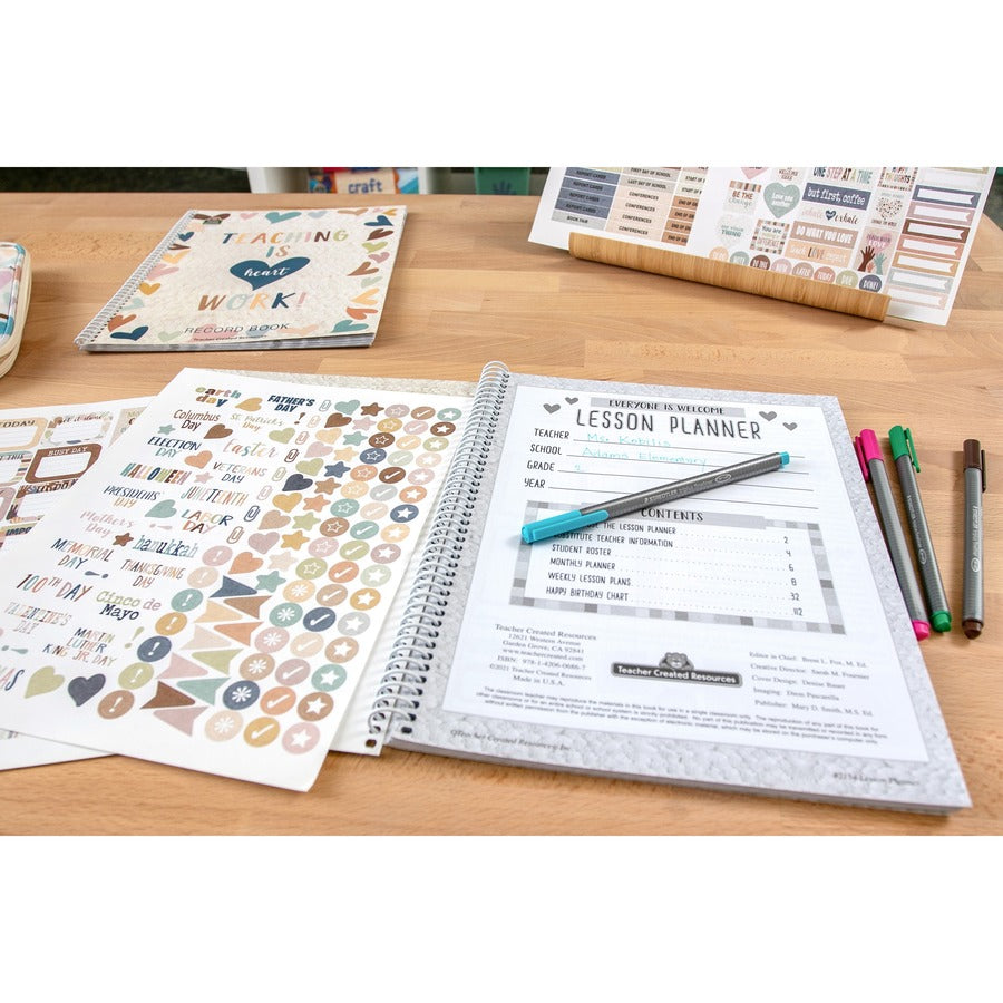 Teacher Created Resources Everyone Is Welcome Planner (7154)