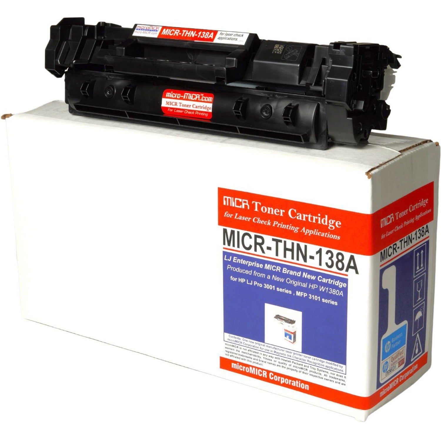 microMICR MICR Standard Yield Laser Toner Cartridge - Alternative for HP 138A, 138X (W1480A) - Black - 1 Each (MICRTHN138A)