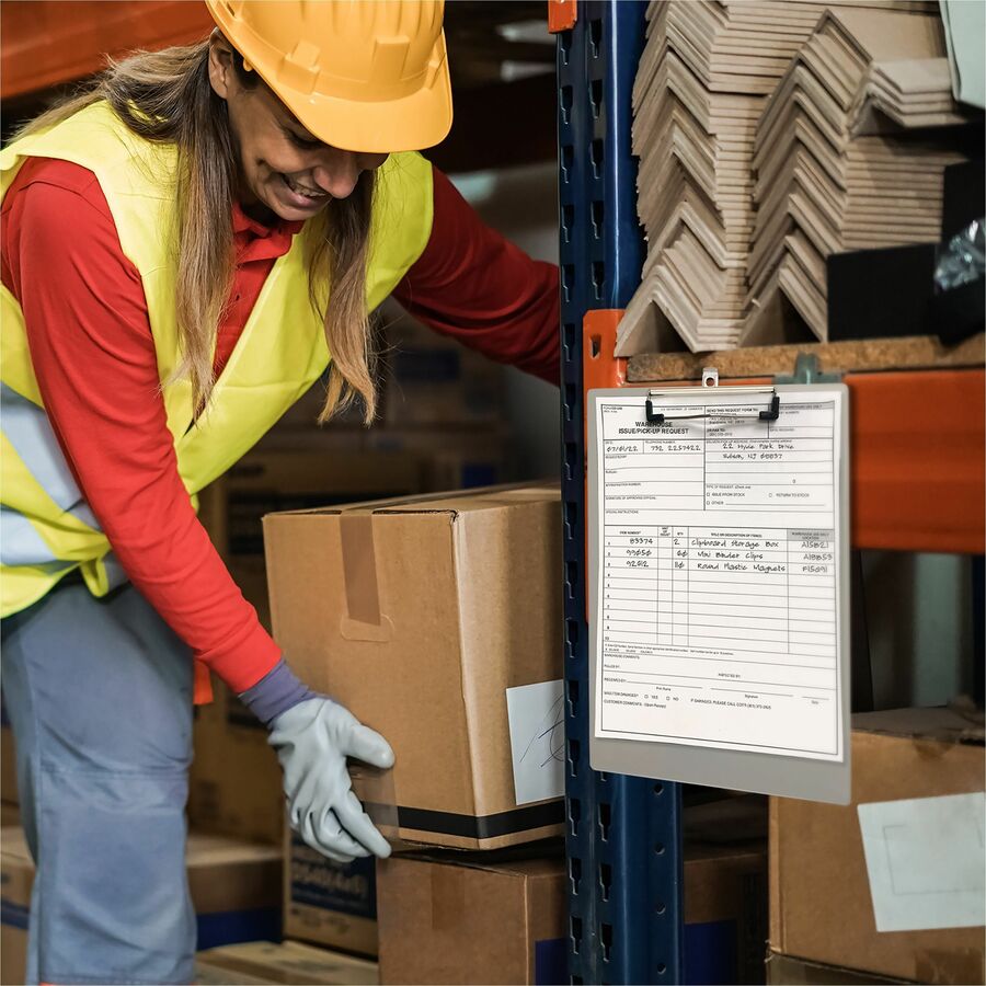 Officemate Magnetic Clipboard, Aluminum (83217)