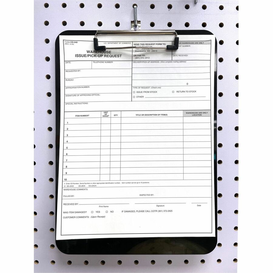 Officemate Magnetic Clipboard, Plastic (83215)