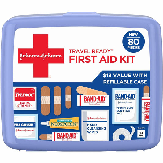 Johnson & Johnson Travel Ready First Aid Kit (202068)