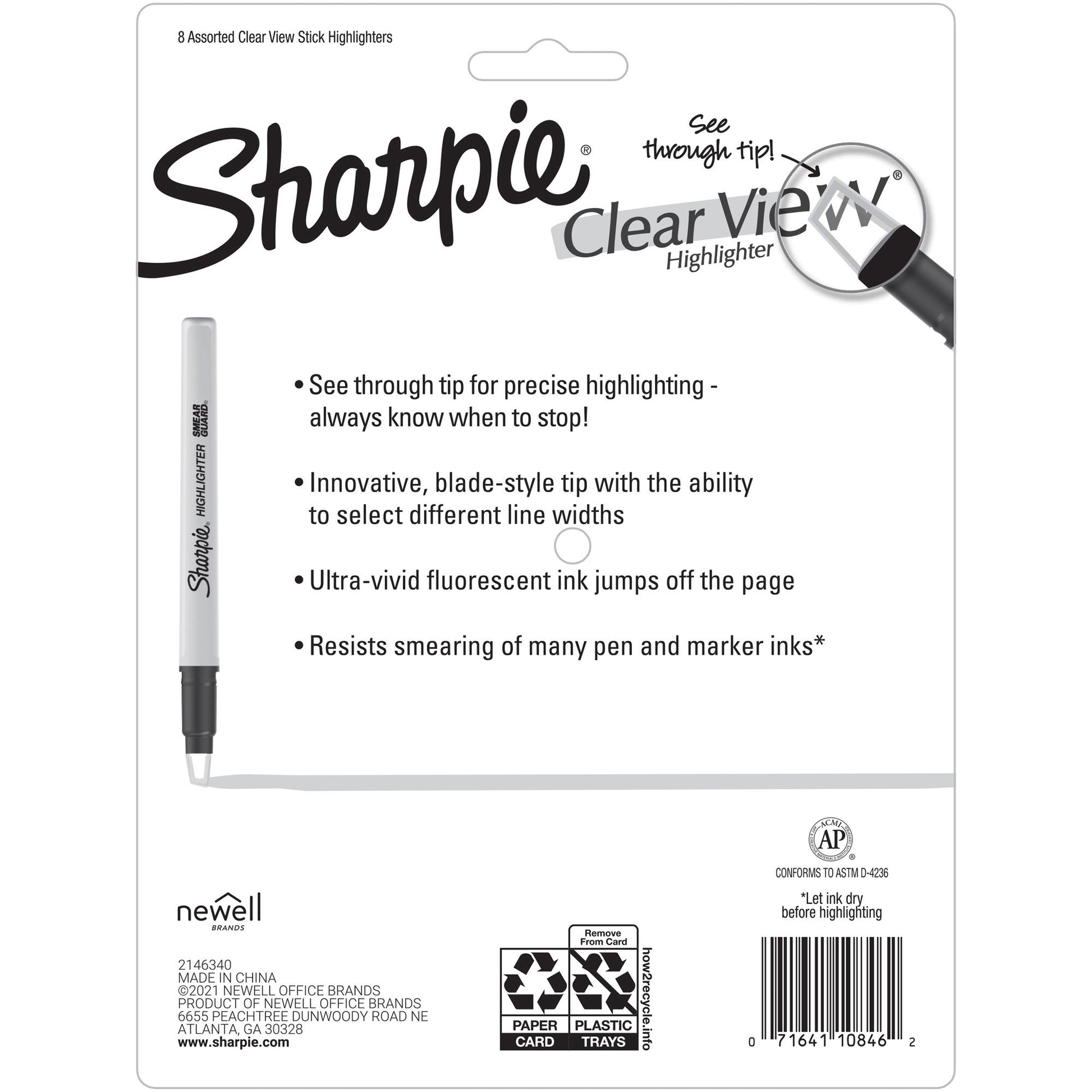 Sharpie Clear View Highlighter (2128218)