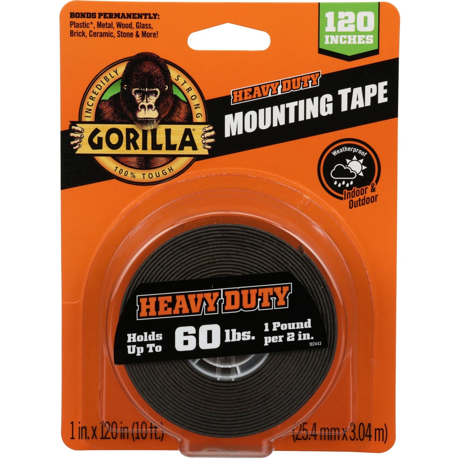 Gorilla Glue Gorilla Heavy Duty Mounting Tape (102441)