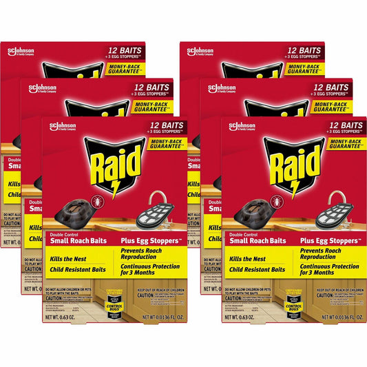 Raid Double Control Small Roach Baits (334861CT)