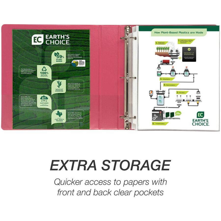 Samsill Earth's Choice Plant-based View Binders (MP286576)