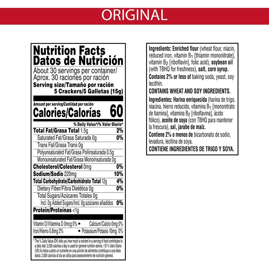 Kellogg's Zesta Saltine Crackers (00133)