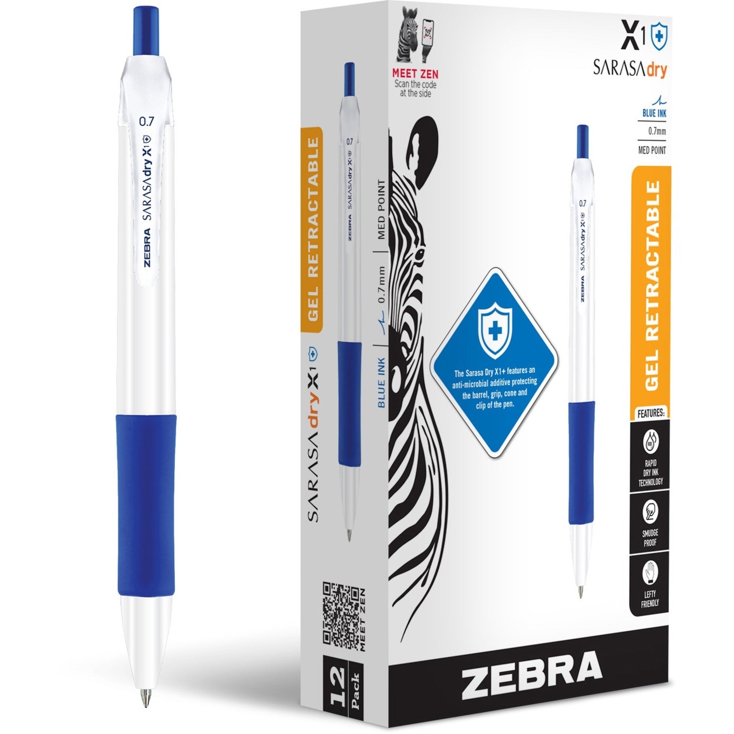 Zebra Pen SARASA dry X1+ Gel Pen (41520)