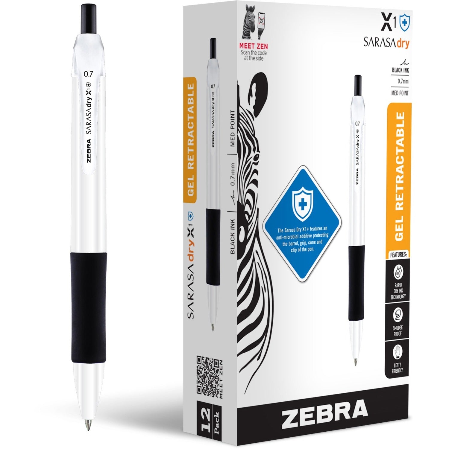 Zebra Pen SARASA dry X1+ Gel Pen (41510)