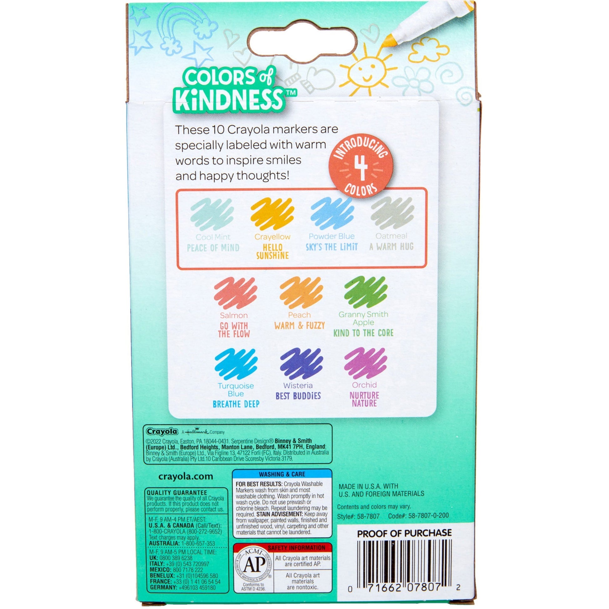 Crayola Colors of Kindness Markers (587807)