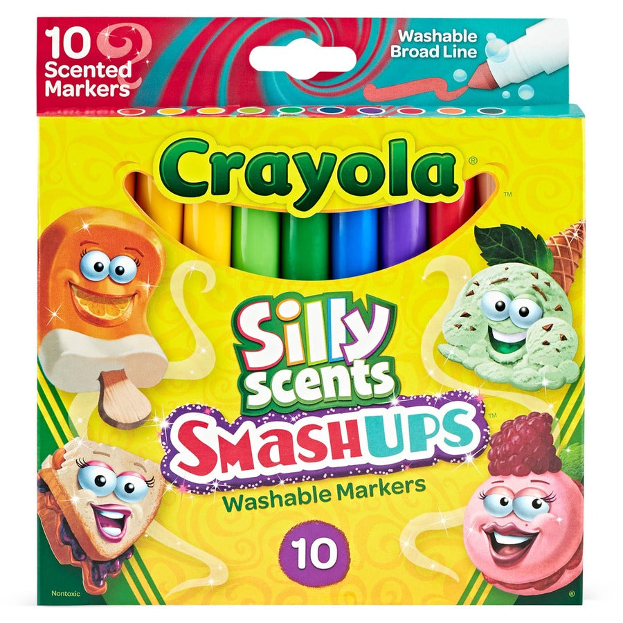 Crayola Silly Scents Slim Scented Washable Markers (588274)