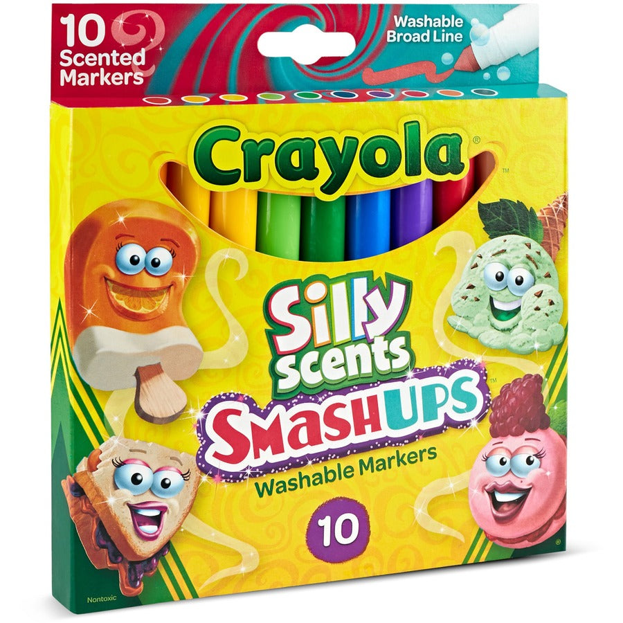 Crayola Silly Scents Slim Scented Washable Markers (588274)