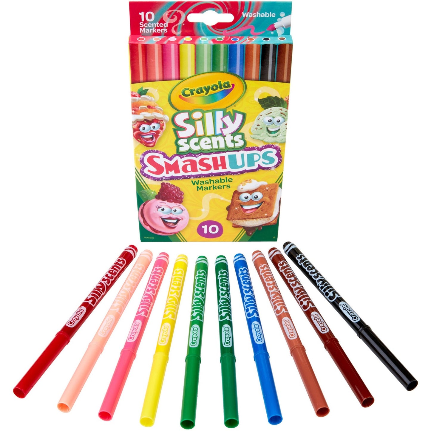 Crayola Silly Scents Slim Scented Washable Markers (588275)