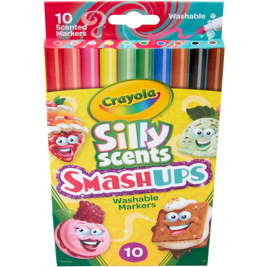 Crayola Silly Scents Slim Scented Washable Markers (588275)