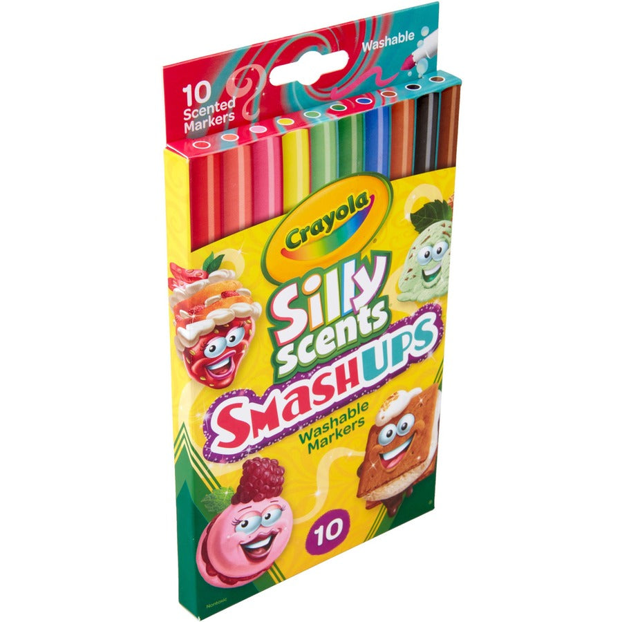 Crayola Silly Scents Slim Scented Washable Markers (588275)