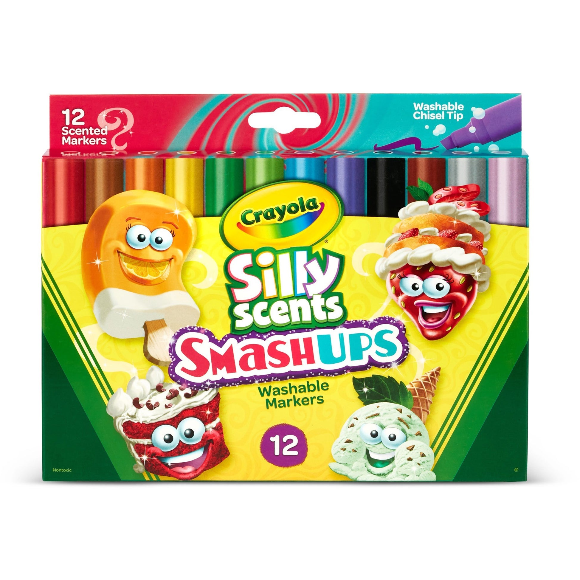 Crayola Silly Scents Slim Scented Washable Markers (588279)