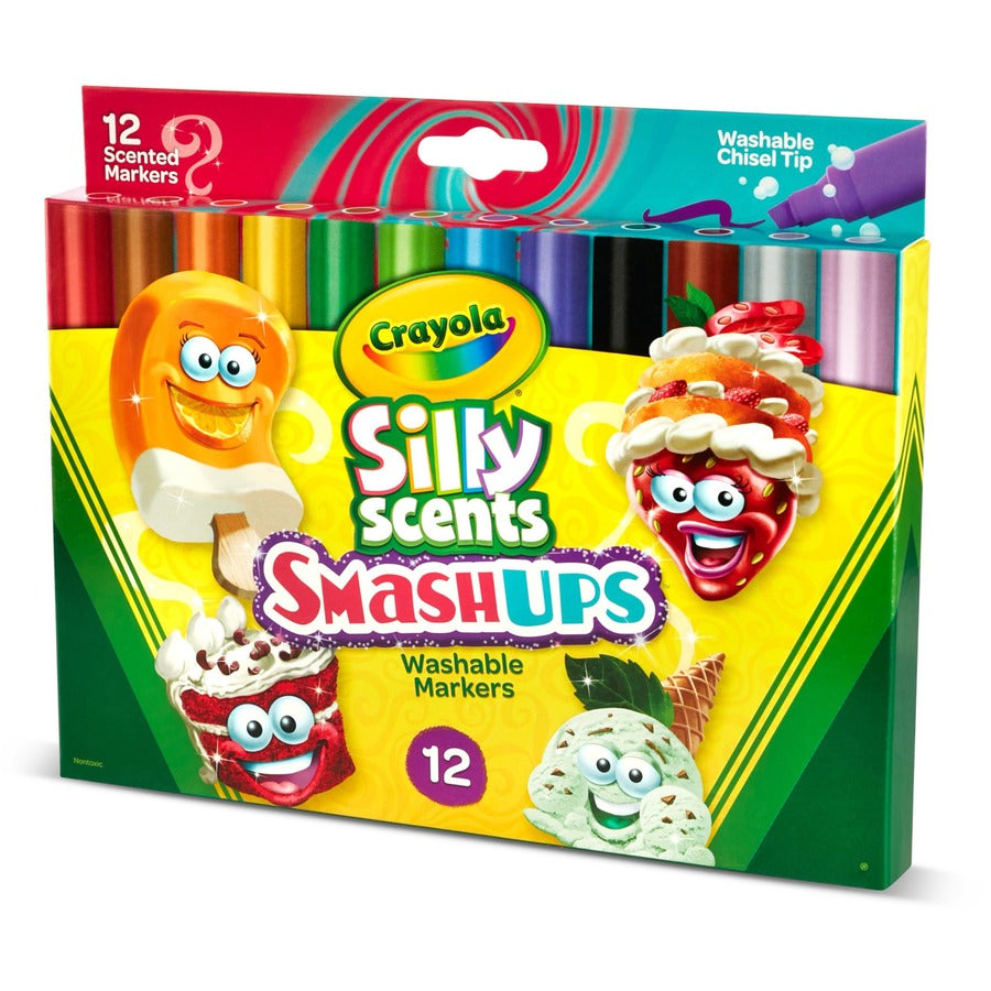 Crayola Silly Scents Slim Scented Washable Markers (588279)