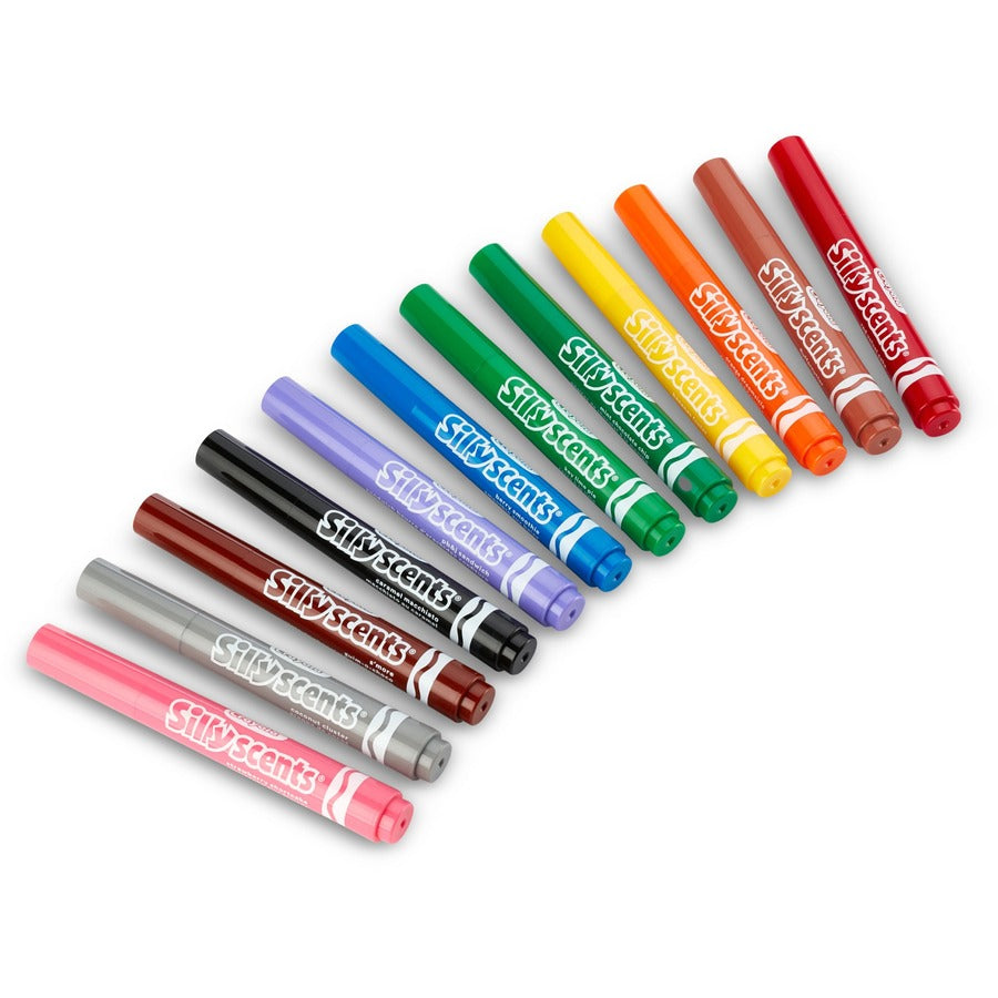 Crayola Silly Scents Slim Scented Washable Markers (588279)